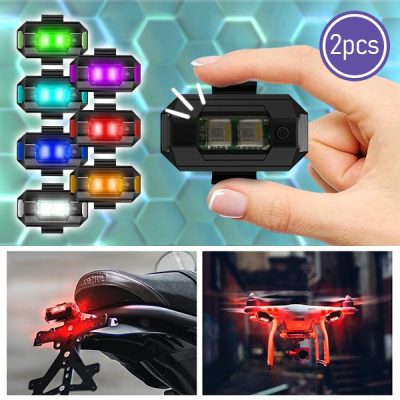 Újratölthető stroboszkópos fények járművekhez (2db) | STROBIES